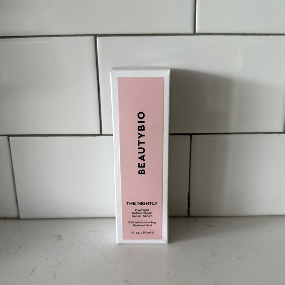 Beautybio The Nightly Firming + Smoothing Overnight Retinol Repair Serum 1oz NWB - Picture 6 of 10
